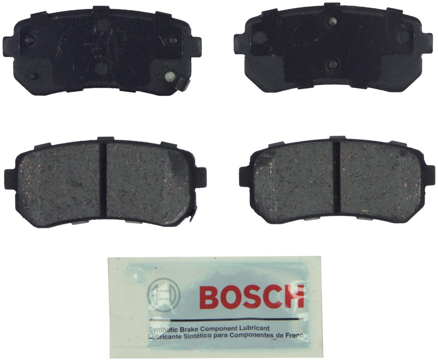 Bosch Disc Brake Pad Set  top view frsport BE1157