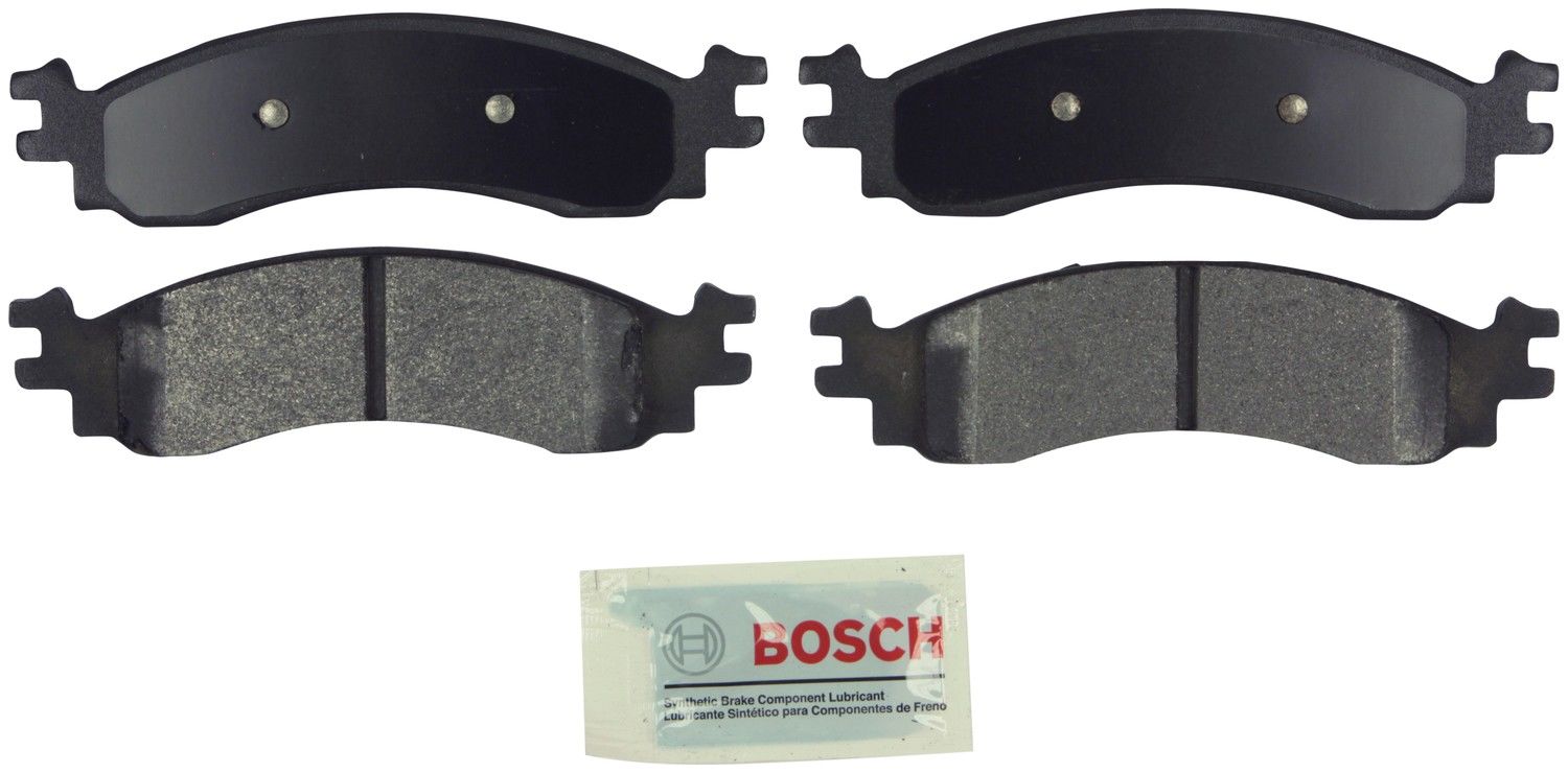 Bosch Disc Brake Pad Set  top view frsport BE1158