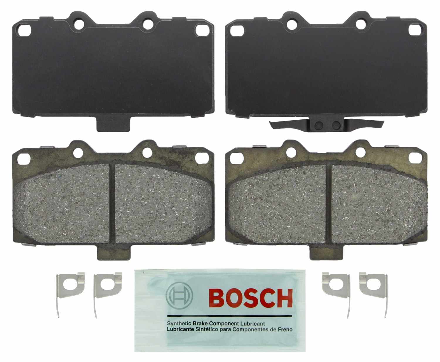 Bosch Disc Brake Pad Set  top view frsport BE1182H