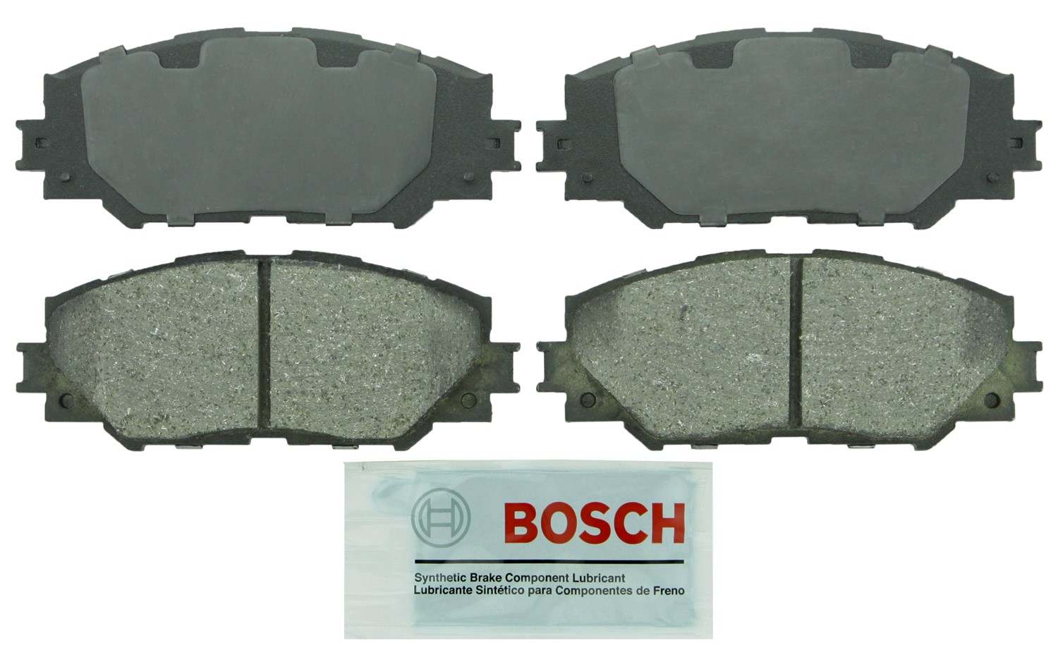 Bosch Disc Brake Pad Set  top view frsport BE1210