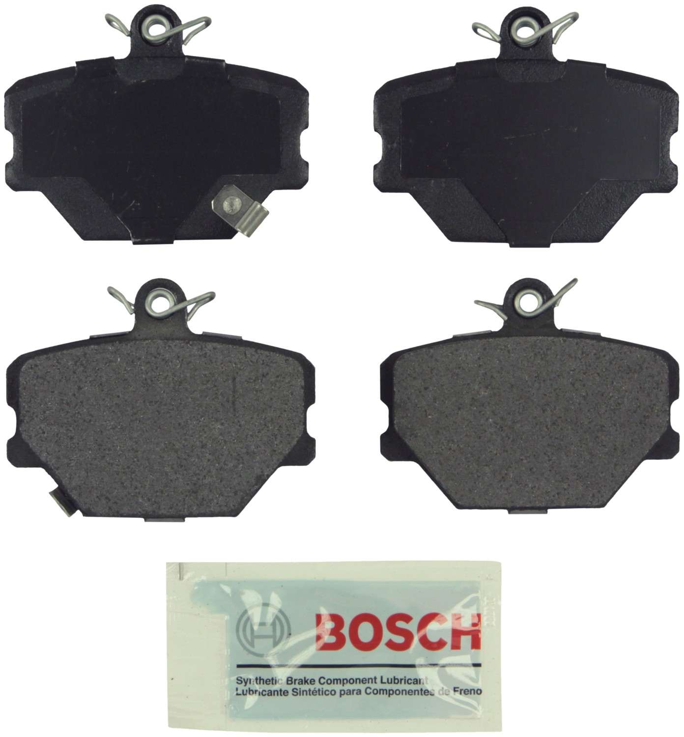 Bosch Disc Brake Pad Set  top view frsport BE1252