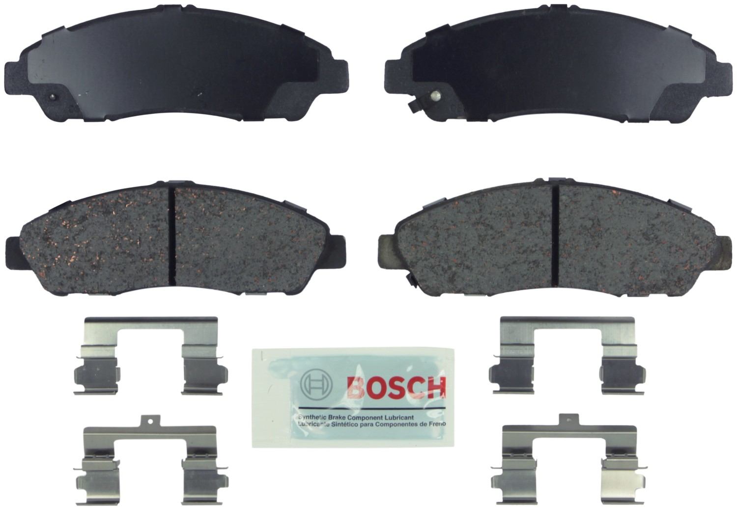 Bosch Disc Brake Pad Set  top view frsport BE1280H