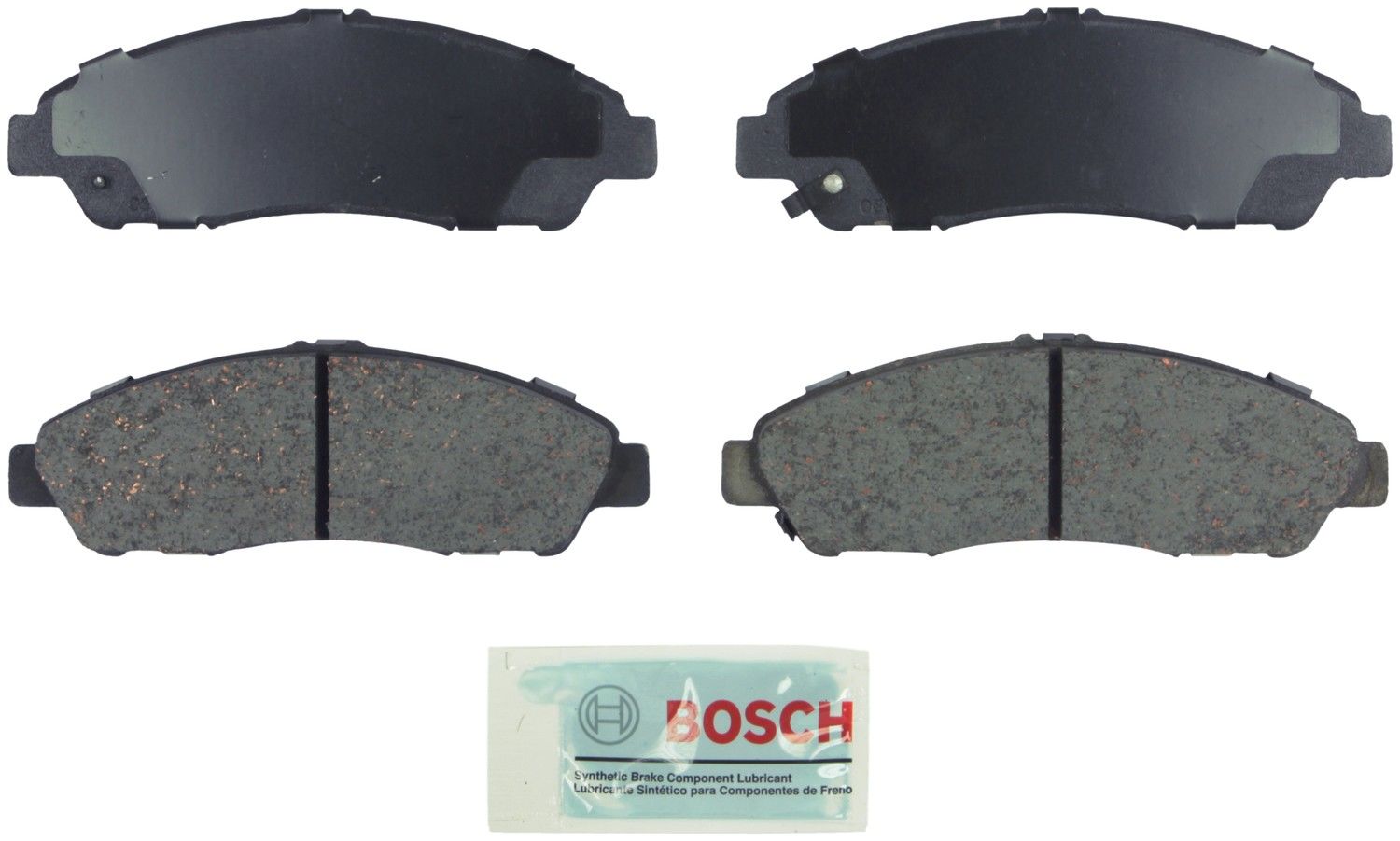 Bosch Disc Brake Pad Set  top view frsport BE1280