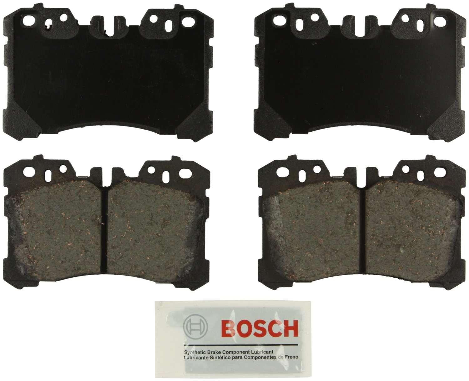 Bosch Disc Brake Pad Set  top view frsport BE1282