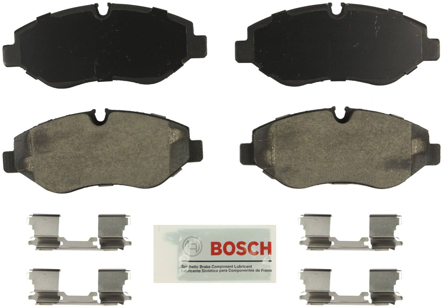 Bosch Disc Brake Pad Set  top view frsport BE1316H