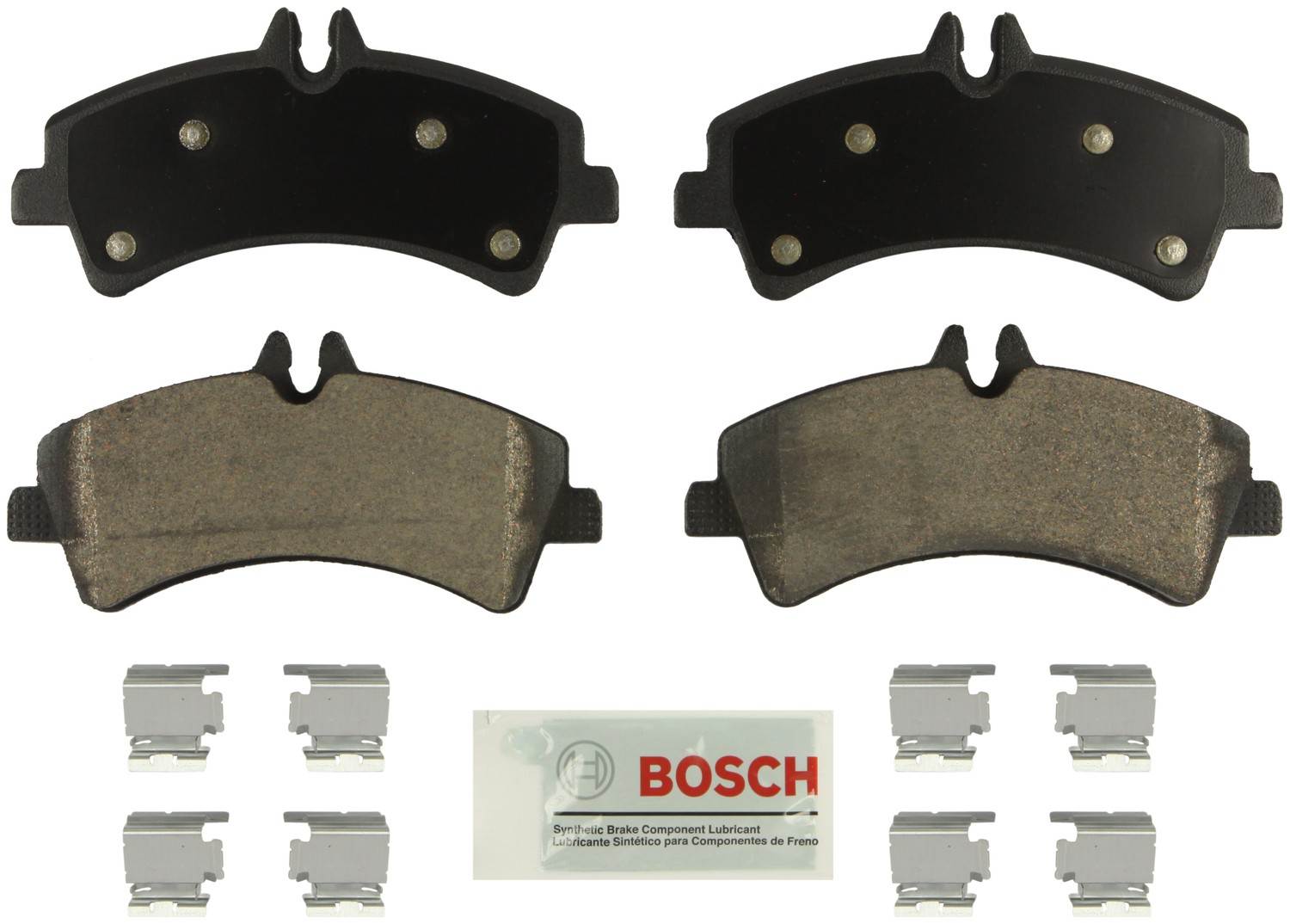 Bosch Disc Brake Pad Set  top view frsport BE1318H