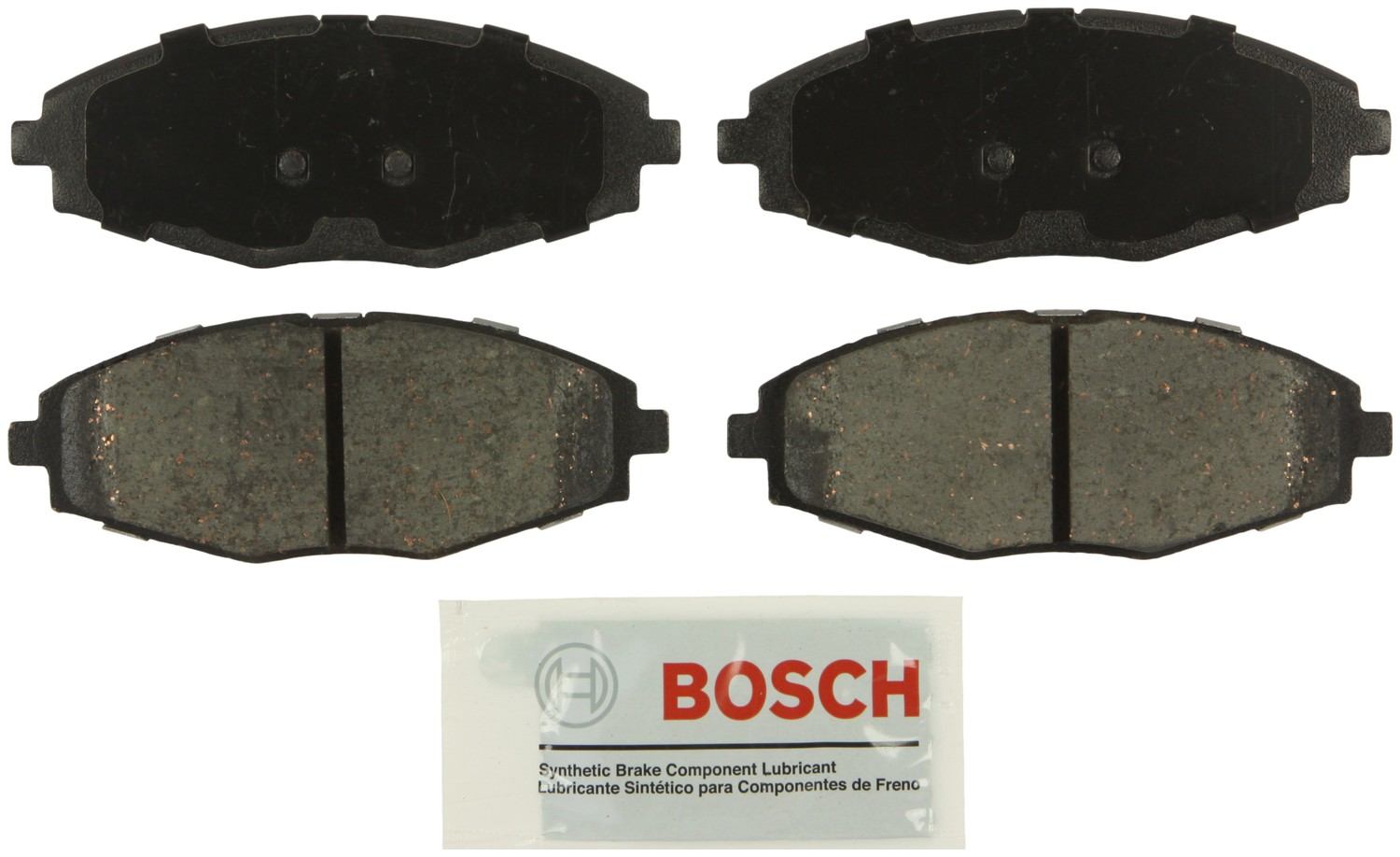 Bosch Disc Brake Pad Set  top view frsport BE1321