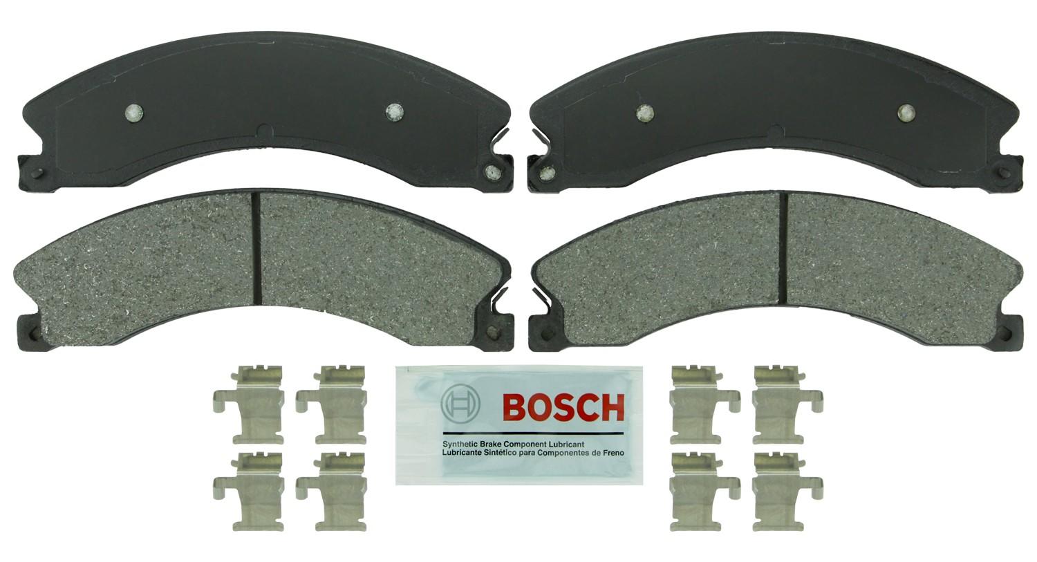 Bosch Disc Brake Pad Set  top view frsport BE1411H