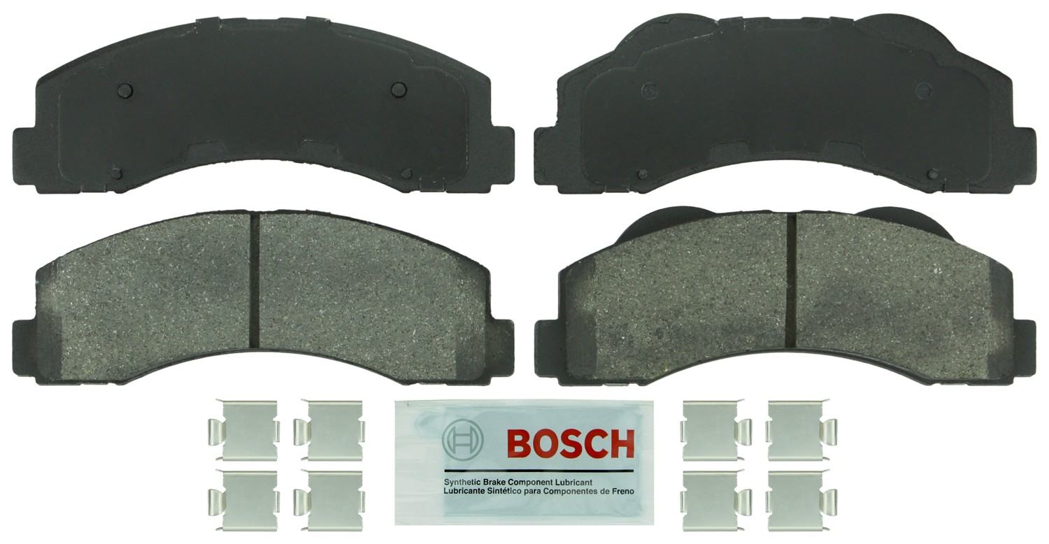 Bosch Disc Brake Pad Set  top view frsport BE1414H