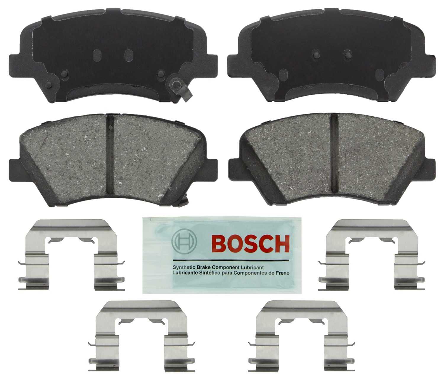 Bosch Disc Brake Pad Set  top view frsport BE1543H