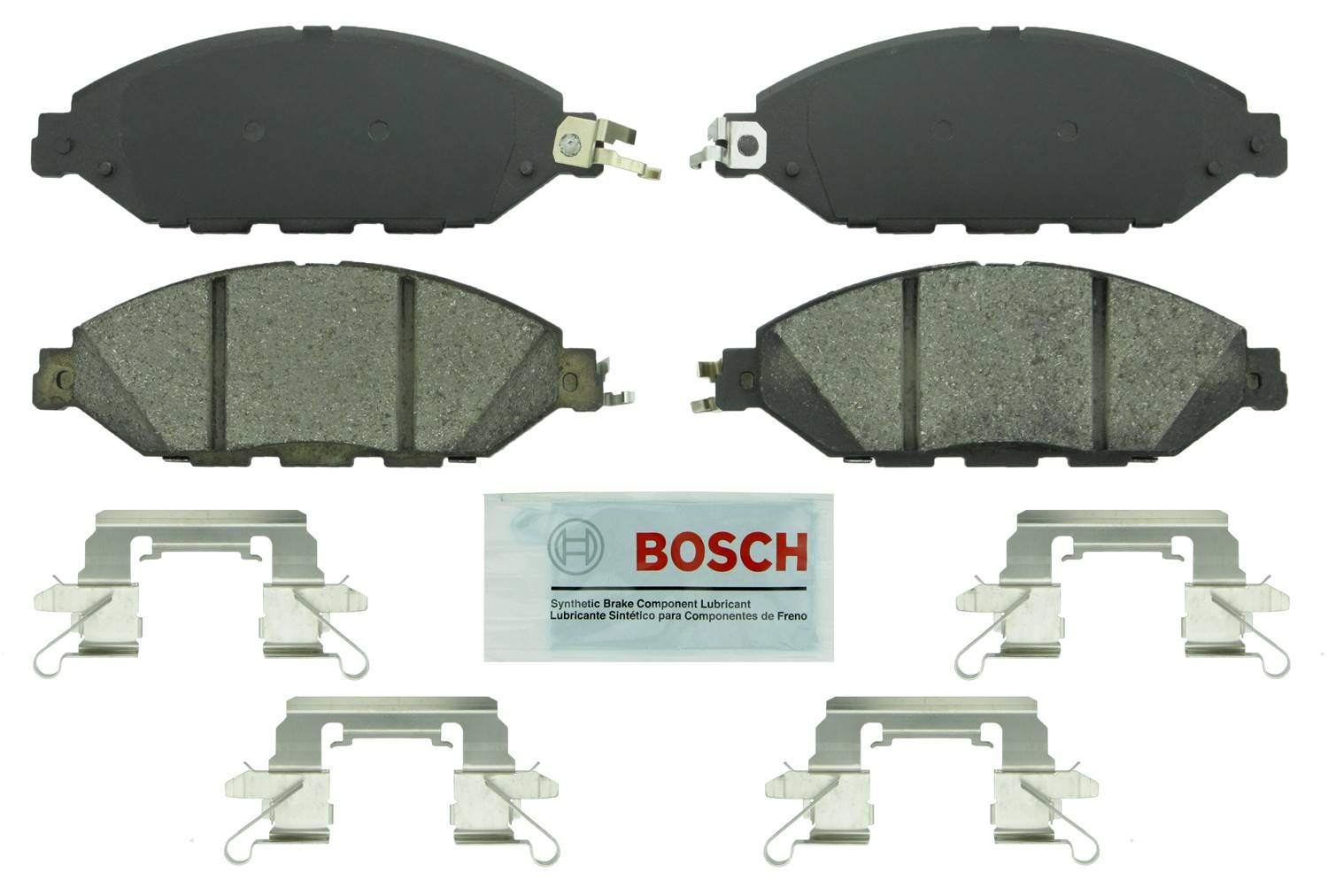 Bosch Disc Brake Pad Set  top view frsport BE1649H