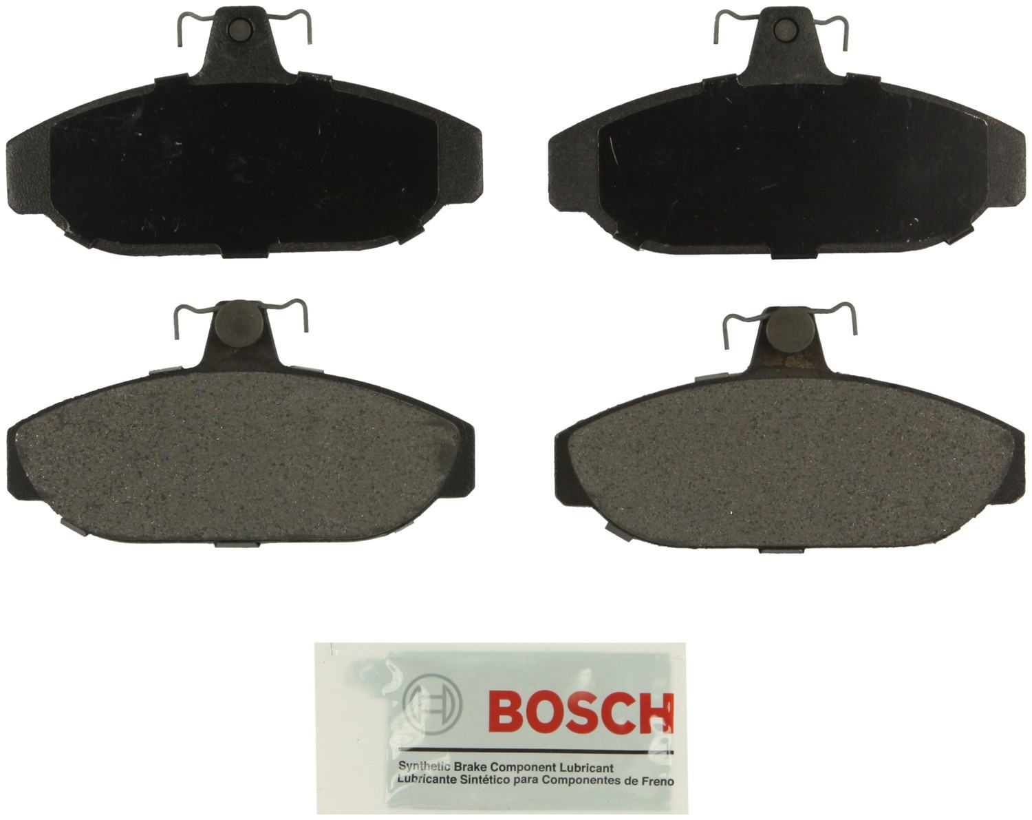 Bosch Disc Brake Pad Set  top view frsport BE255