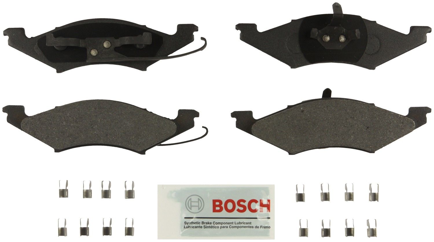 Bosch Disc Brake Pad Set  top view frsport BE257H