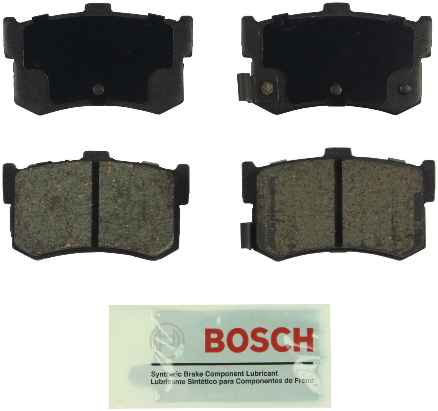 Bosch Disc Brake Pad Set  top view frsport BE342