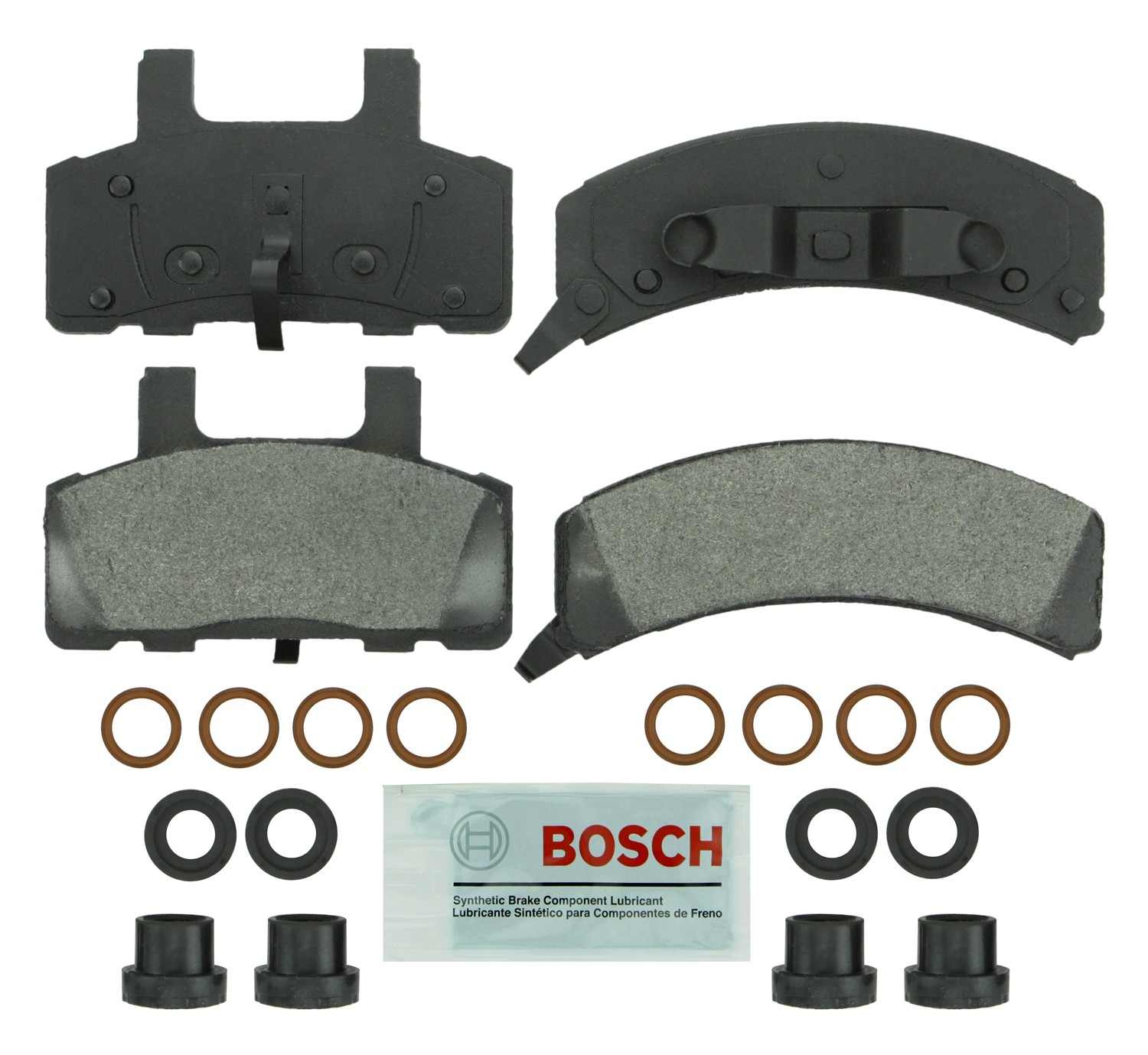 Bosch Disc Brake Pad Set  top view frsport BE369H