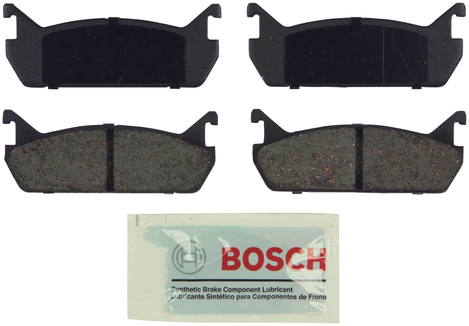 Bosch Disc Brake Pad Set  top view frsport BE458