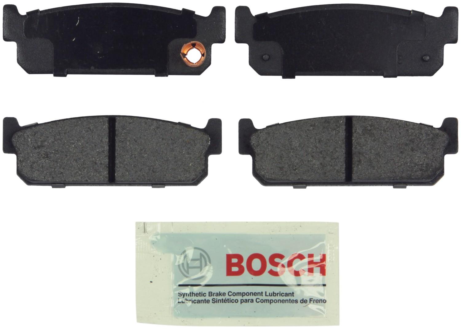 Bosch Disc Brake Pad Set  top view frsport BE481