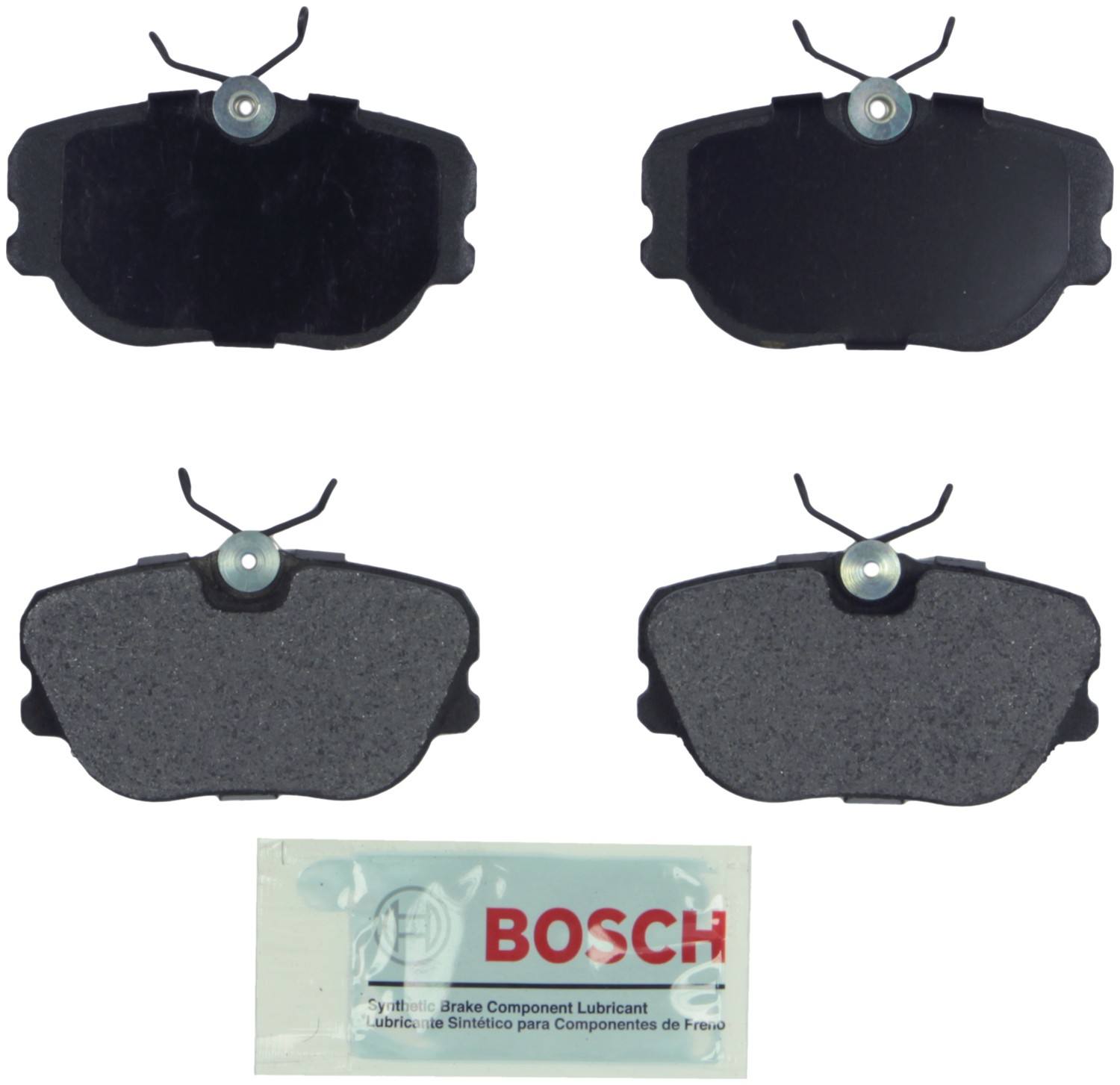 Bosch Disc Brake Pad Set  top view frsport BE487