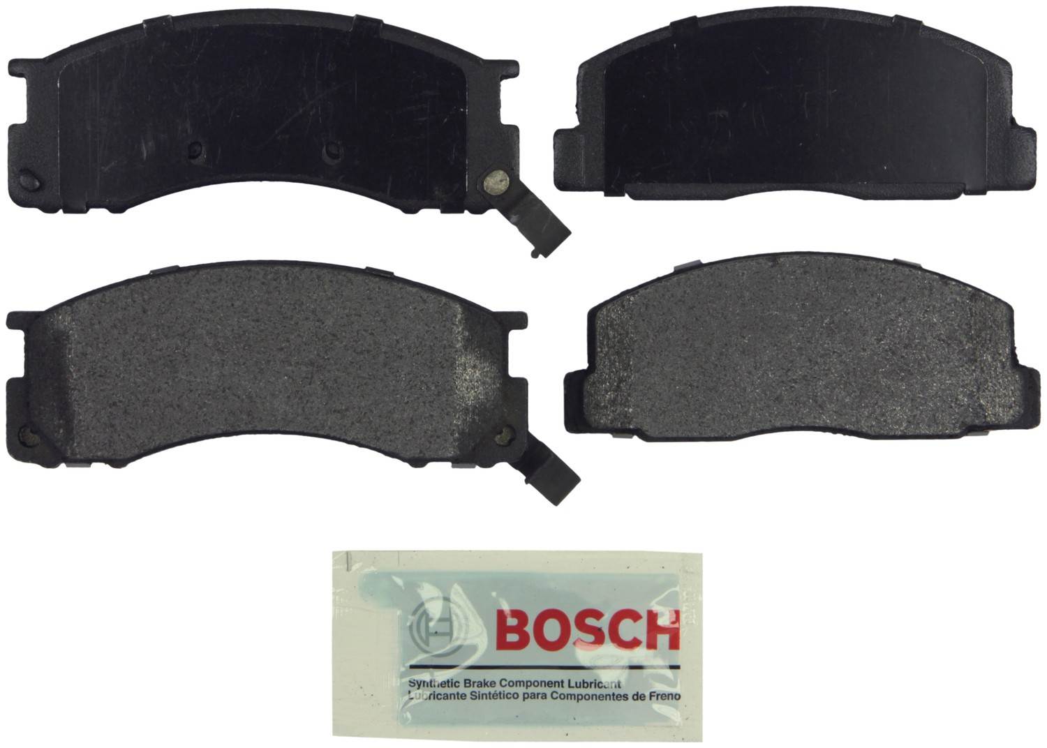 Bosch Disc Brake Pad Set  top view frsport BE500