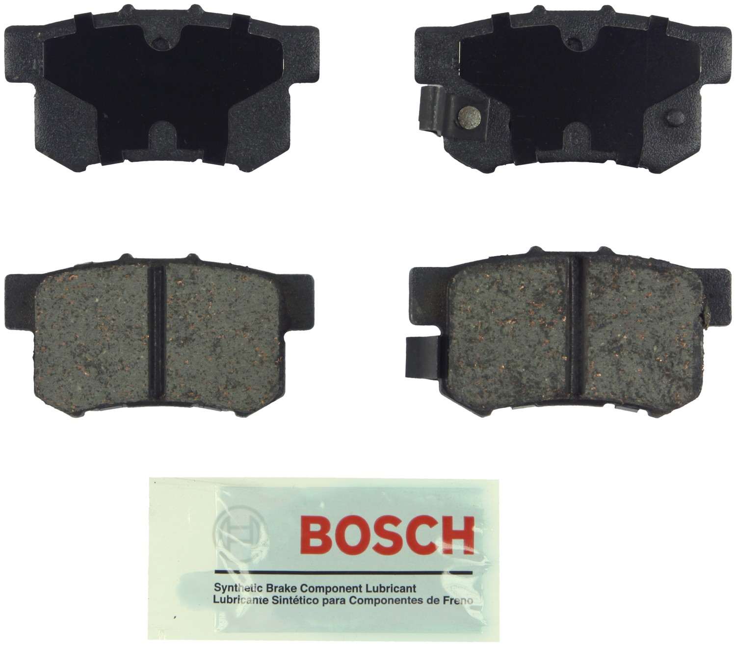 Bosch Disc Brake Pad Set  top view frsport BE536