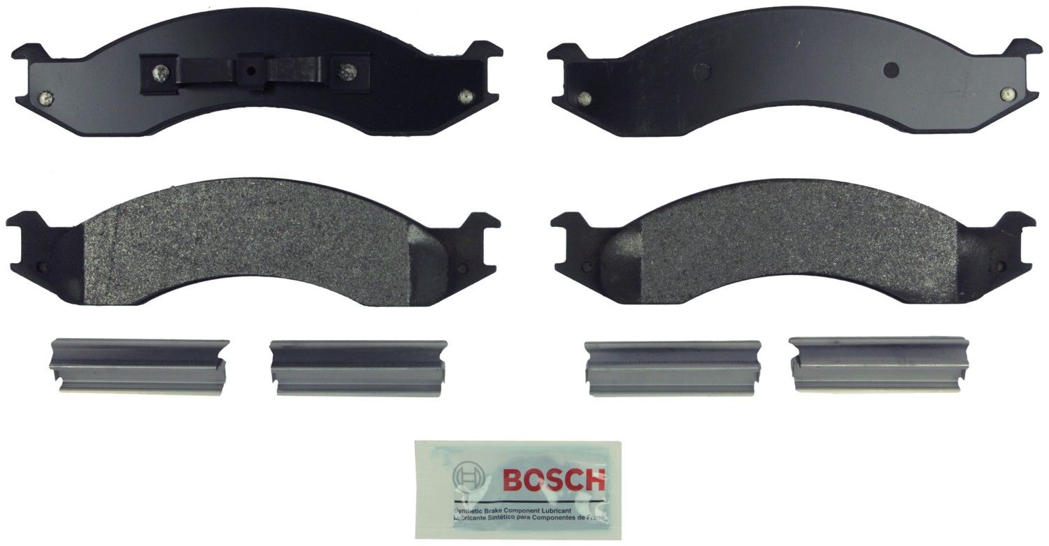 Bosch Disc Brake Pad Set  top view frsport BE557H