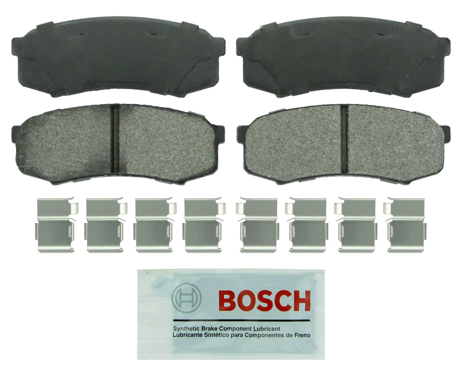 Bosch Disc Brake Pad Set  top view frsport BE606H