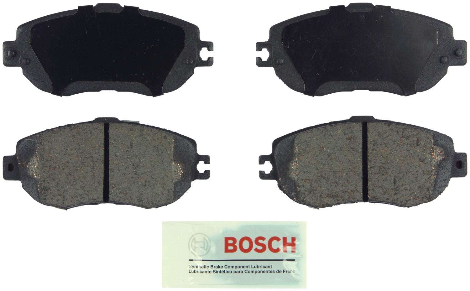 Bosch Disc Brake Pad Set  top view frsport BE612