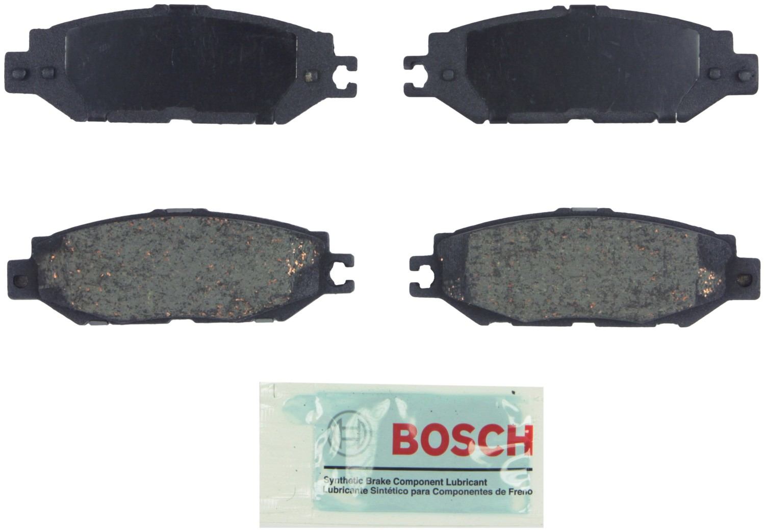 Bosch Disc Brake Pad Set  top view frsport BE613