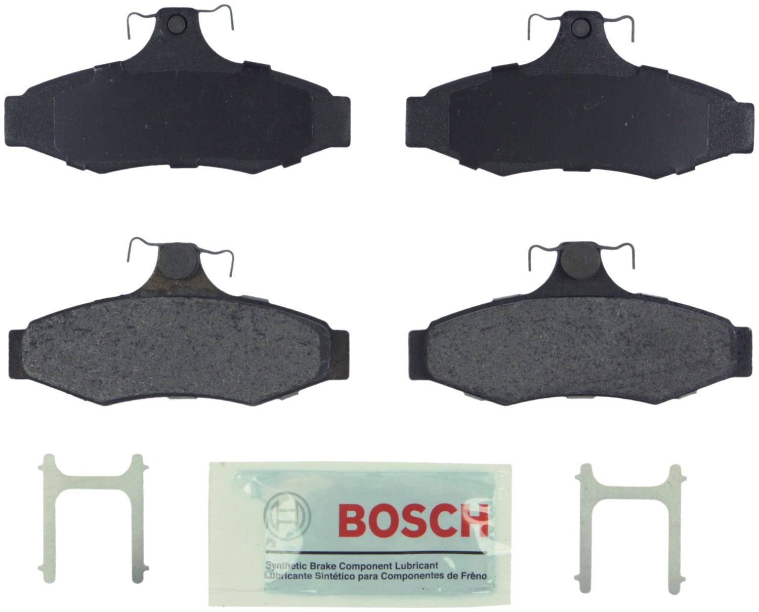 Bosch Disc Brake Pad Set  top view frsport BE724H