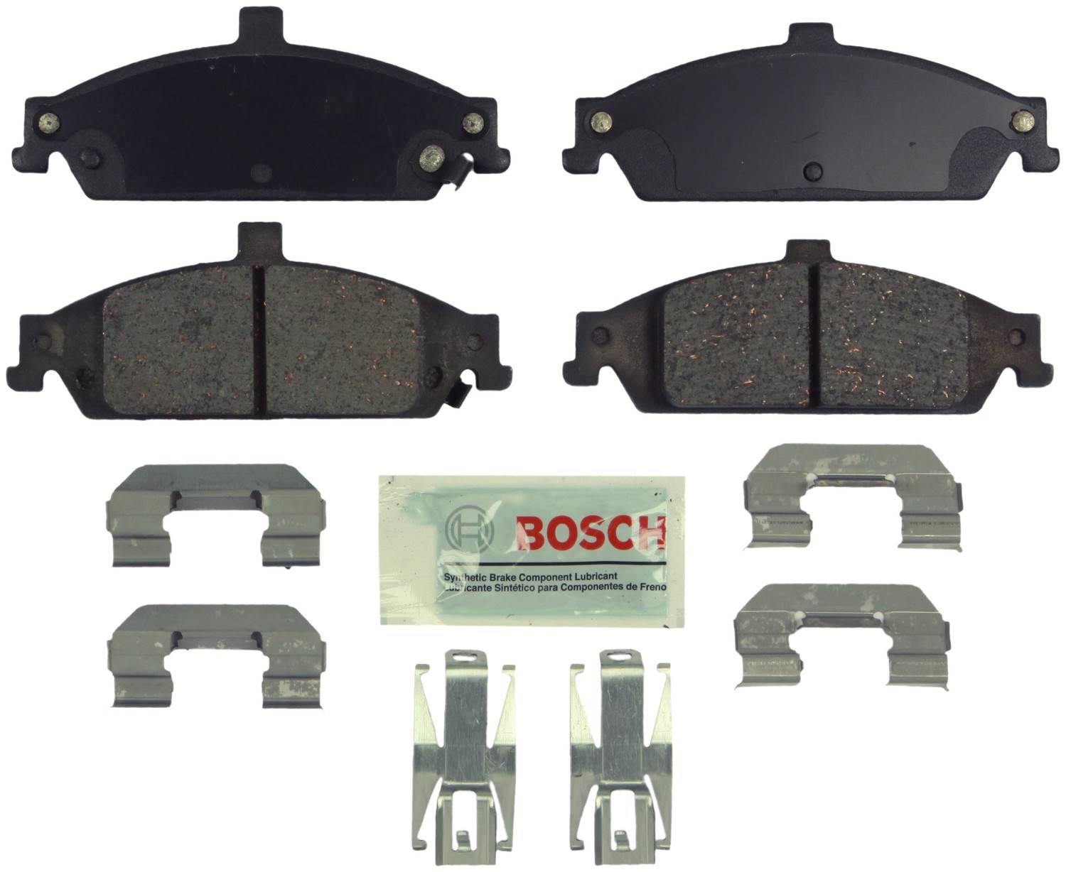 Bosch Disc Brake Pad Set  top view frsport BE727H