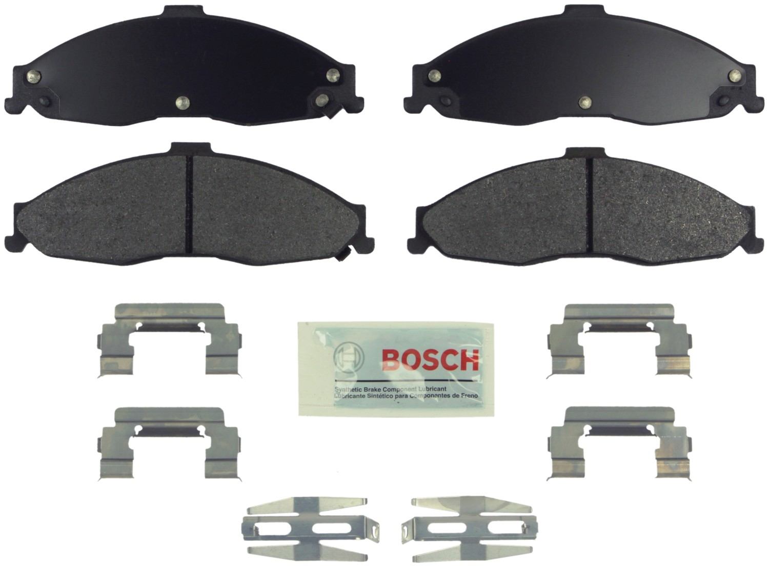 Bosch Disc Brake Pad Set  top view frsport BE749H