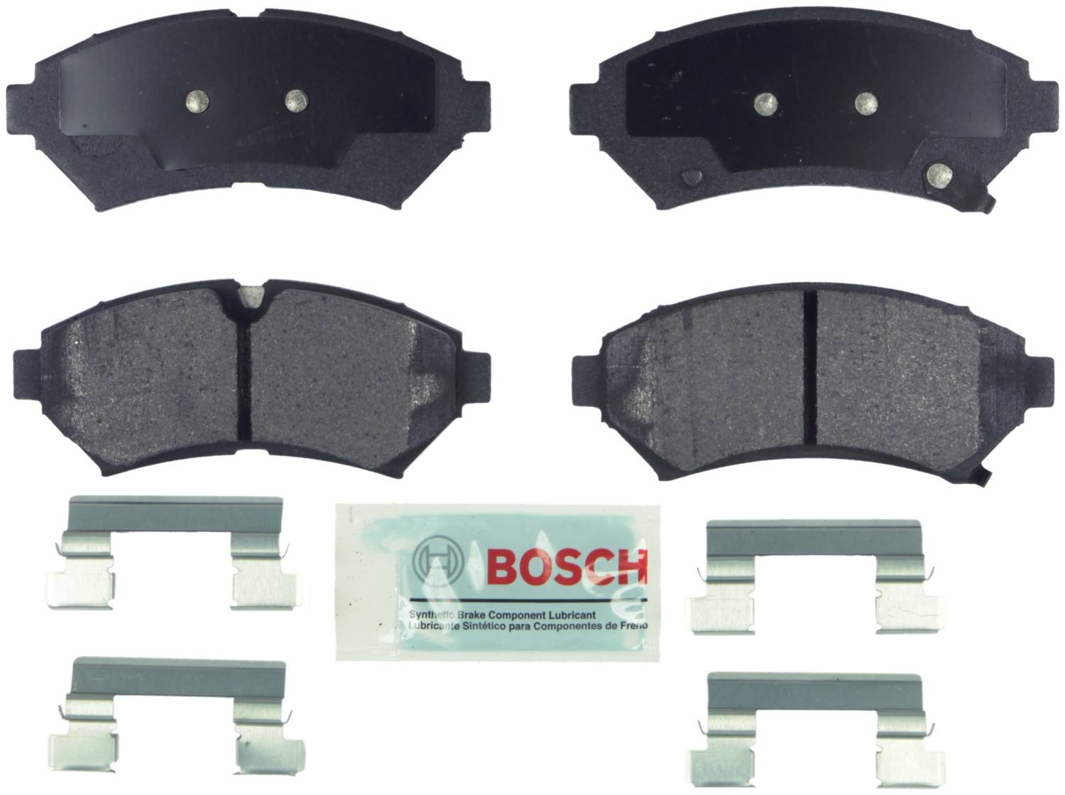 Bosch Disc Brake Pad Set  top view frsport BE753H