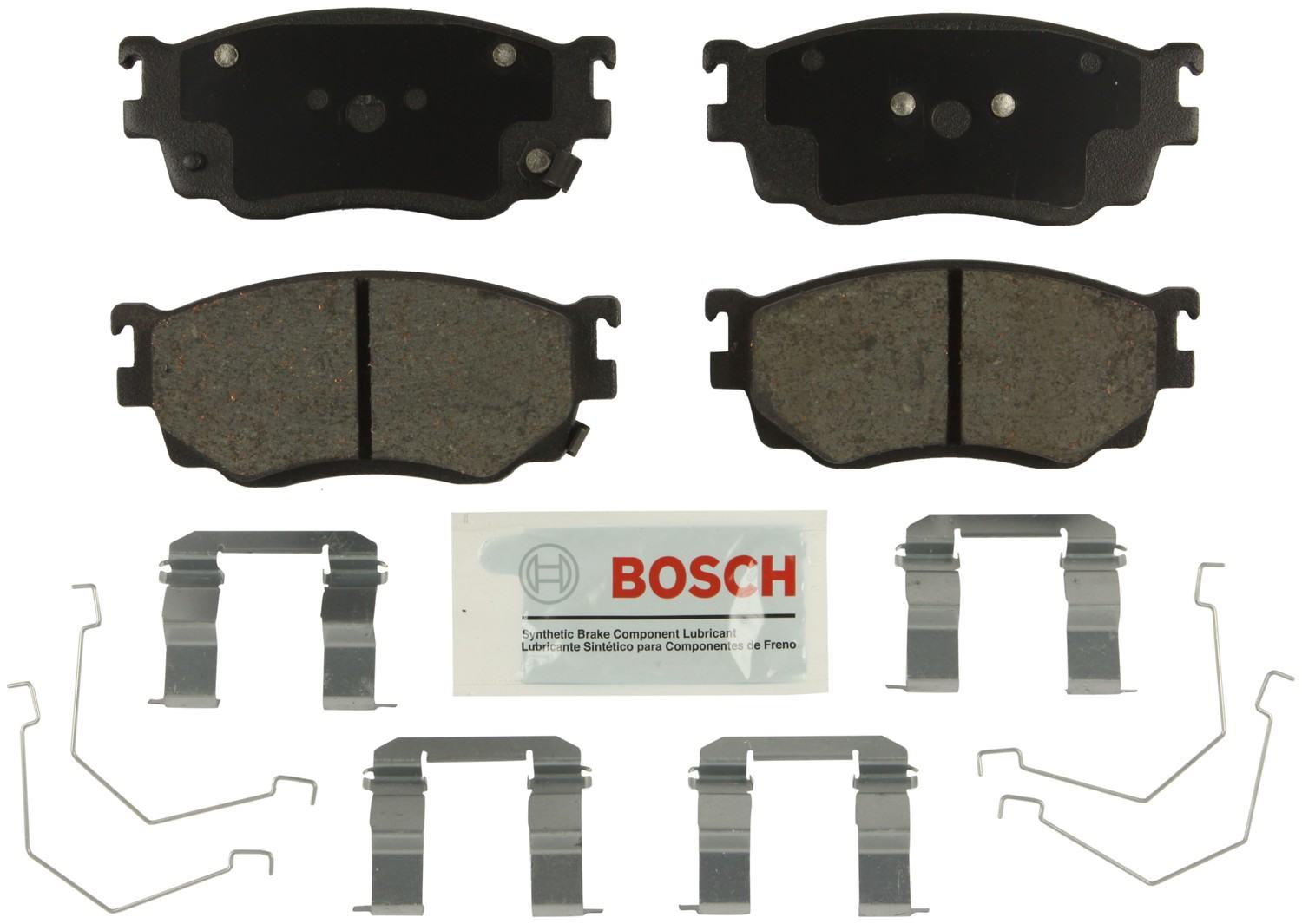 Bosch Disc Brake Pad Set  top view frsport BE755H