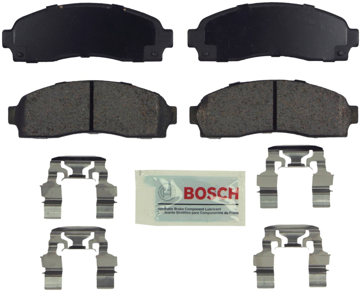 Bosch Disc Brake Pad Set  top view frsport BE833H