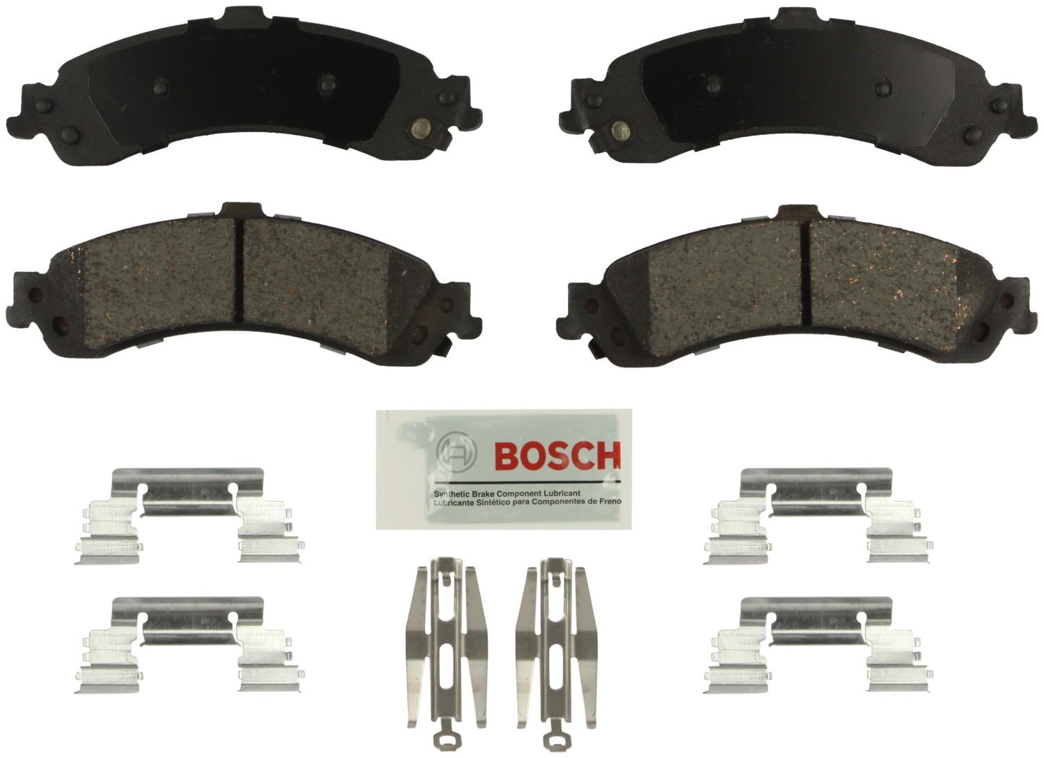 Bosch Disc Brake Pad Set  top view frsport BE834H