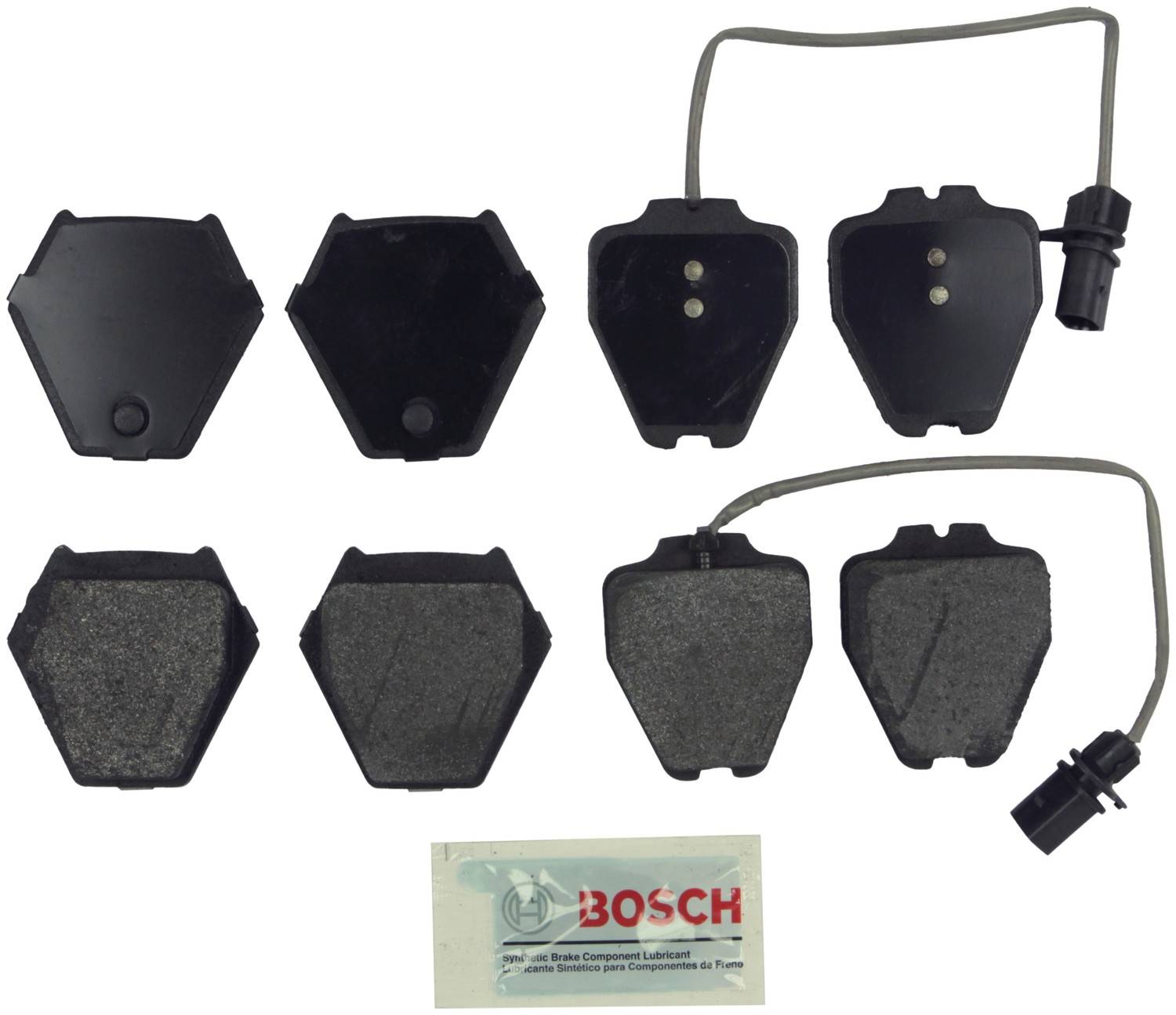 Bosch Disc Brake Pad Set  top view frsport BE839