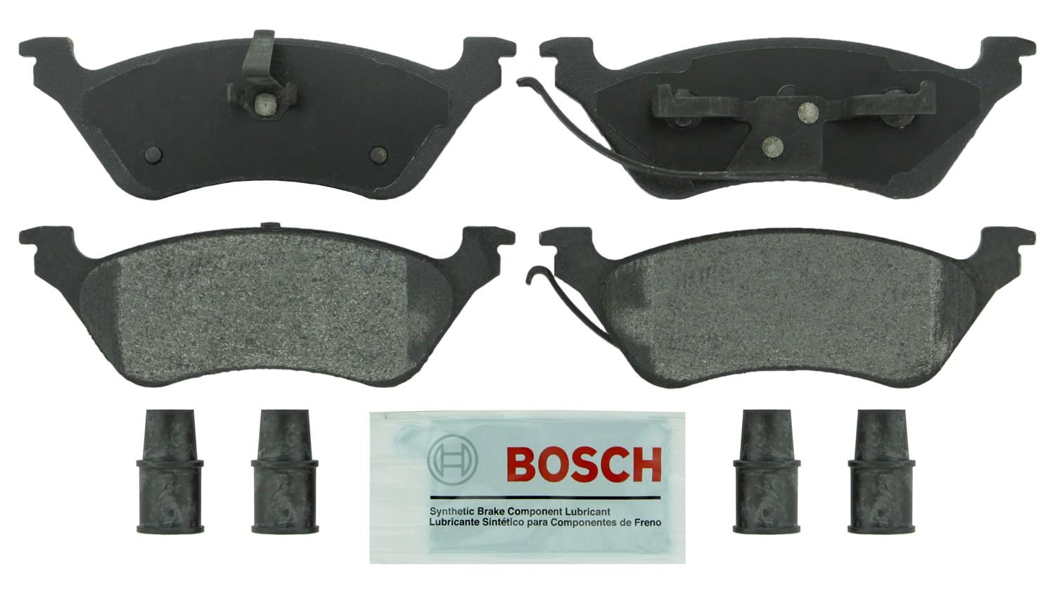 Bosch Disc Brake Pad Set  top view frsport BE858H