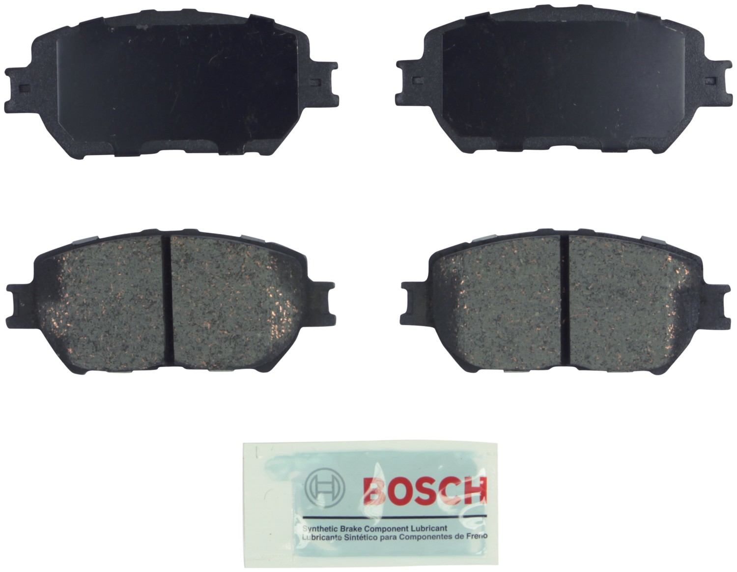 Bosch Disc Brake Pad Set  top view frsport BE908