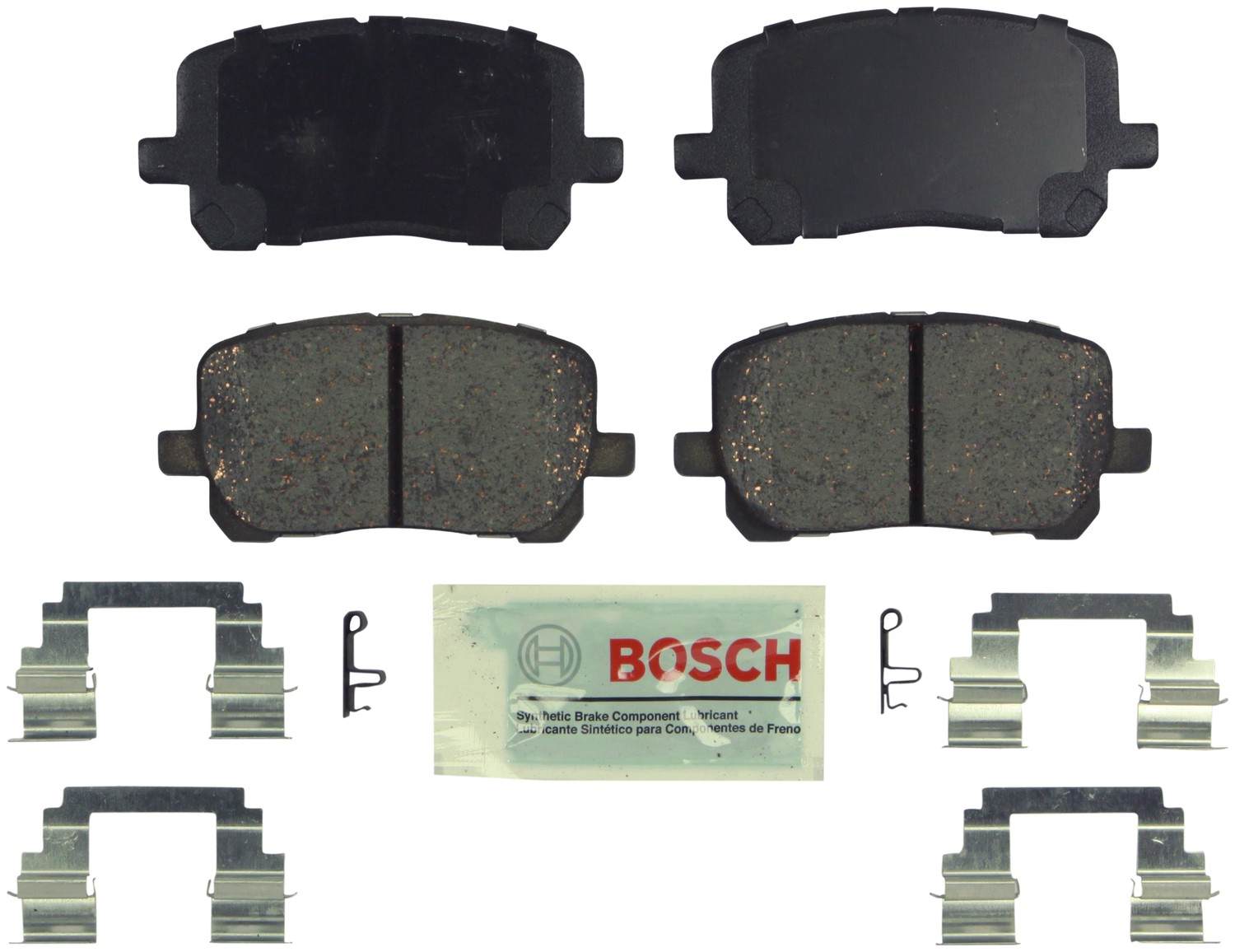 Bosch Disc Brake Pad Set  top view frsport BE923H