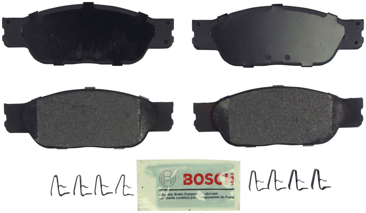 Bosch Disc Brake Pad Set  top view frsport BE933