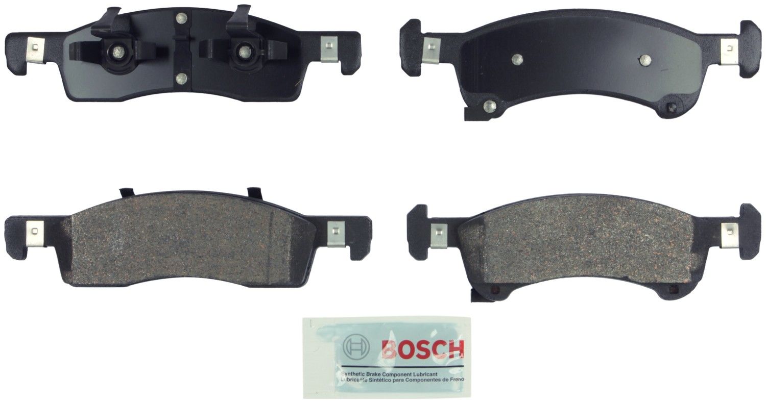 Bosch Disc Brake Pad Set  top view frsport BE934