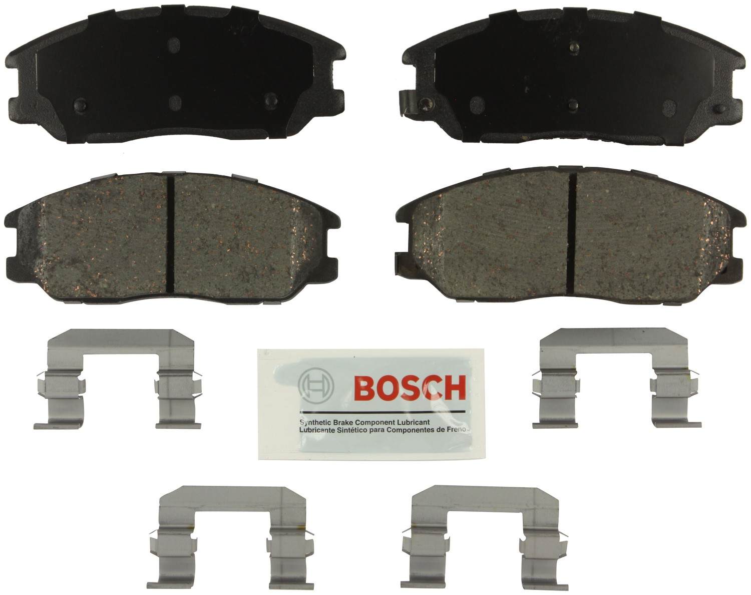 Bosch Disc Brake Pad Set  top view frsport BE955H