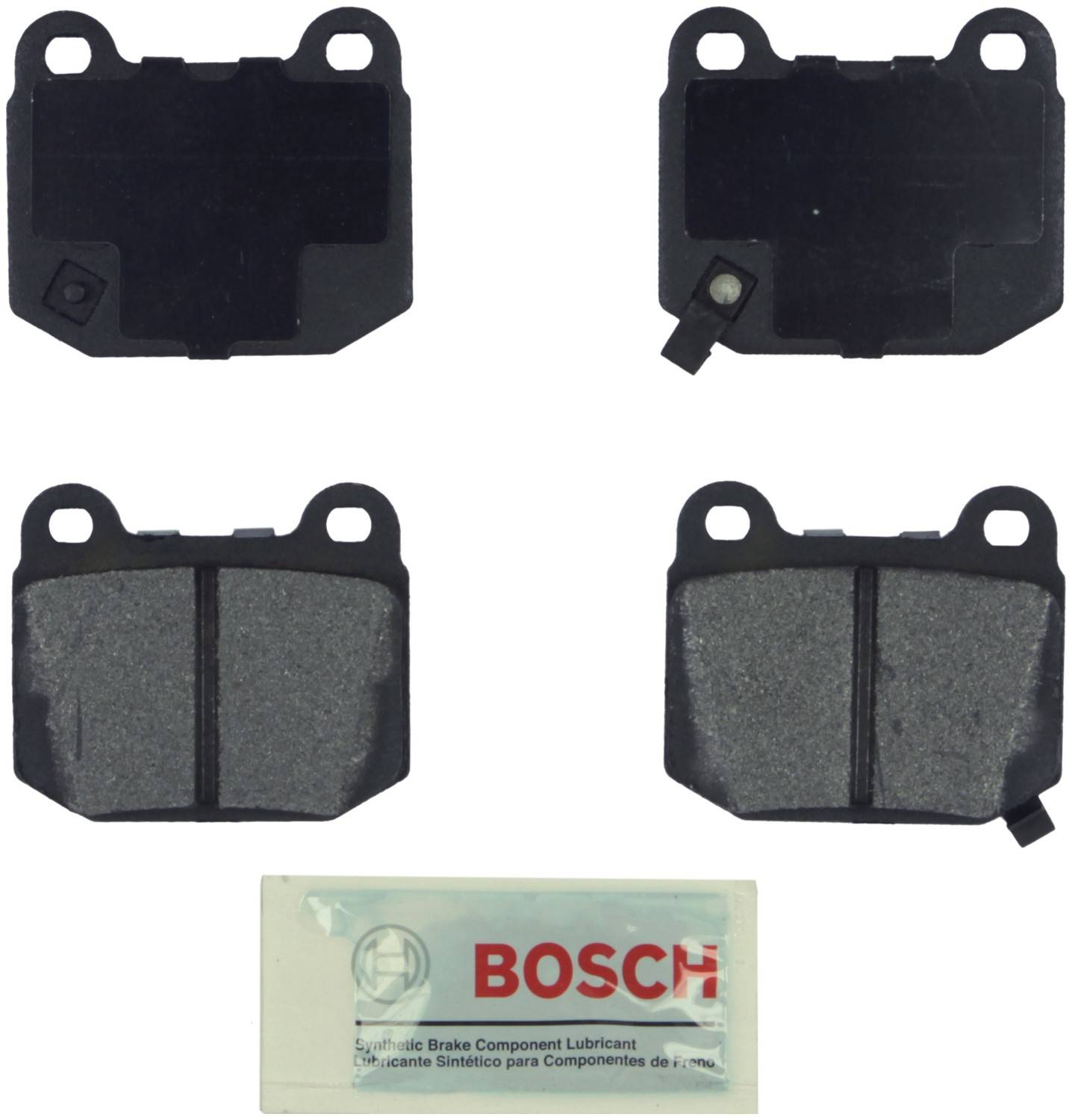 Bosch Disc Brake Pad Set  top view frsport BE961