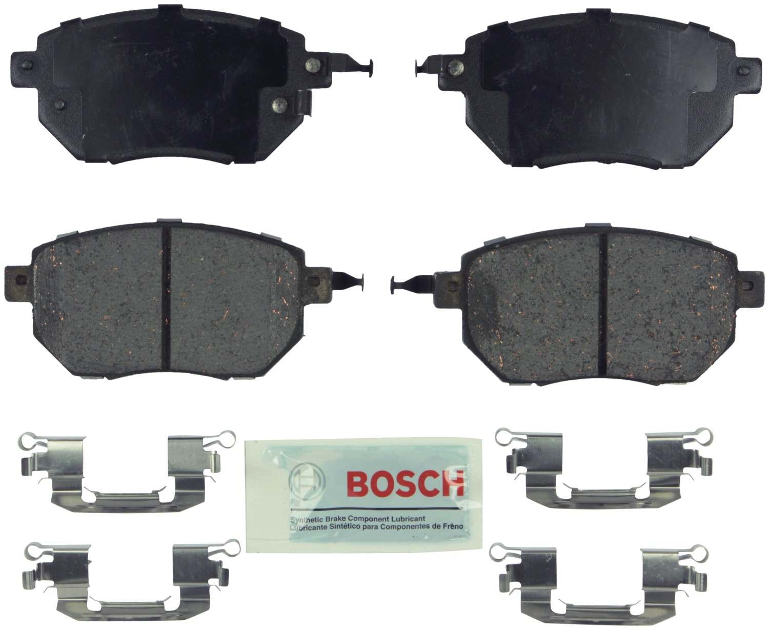 Bosch Disc Brake Pad Set  top view frsport BE969H