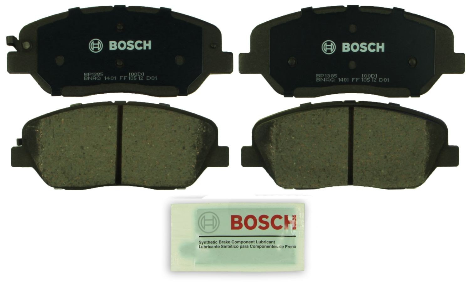 Bosch Disc Brake Pad Set  top view frsport BP1385