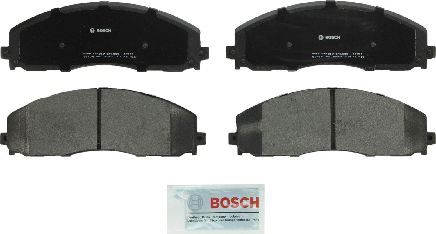 Bosch Disc Brake Pad Set  top view frsport BP1680