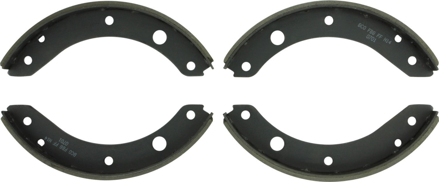 Bosch Drum Brake Shoe  top view frsport BS141