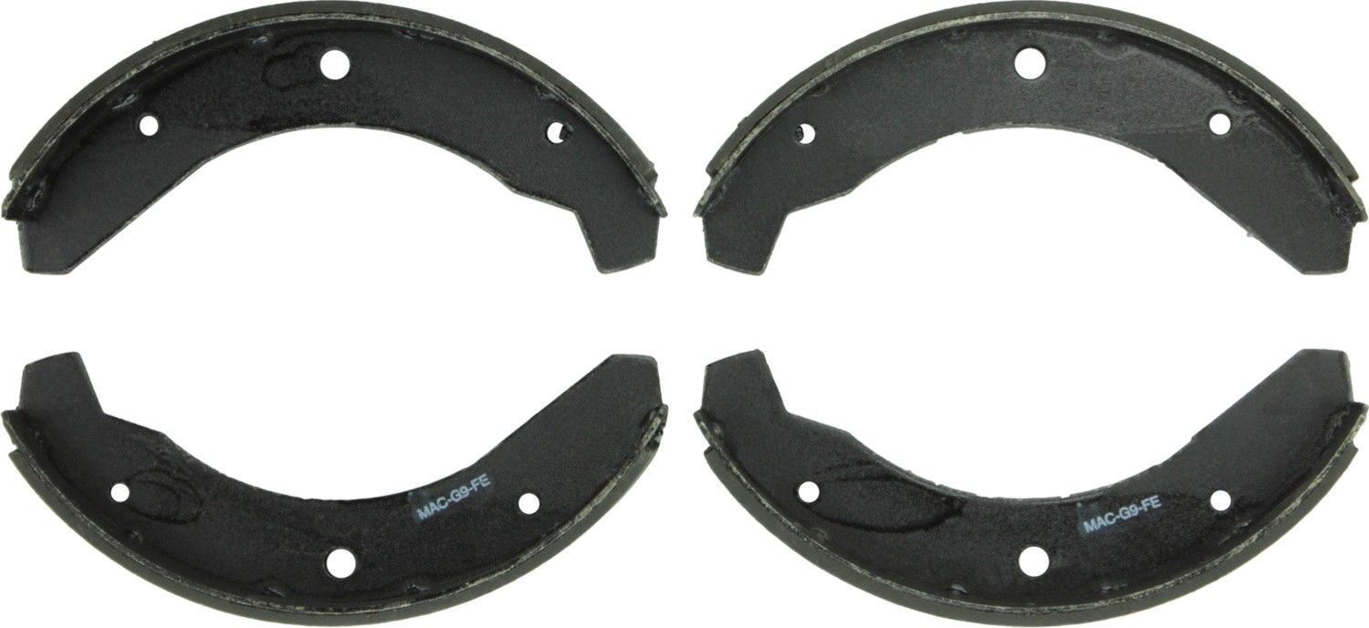 Bosch Drum Brake Shoe  top view frsport BS269