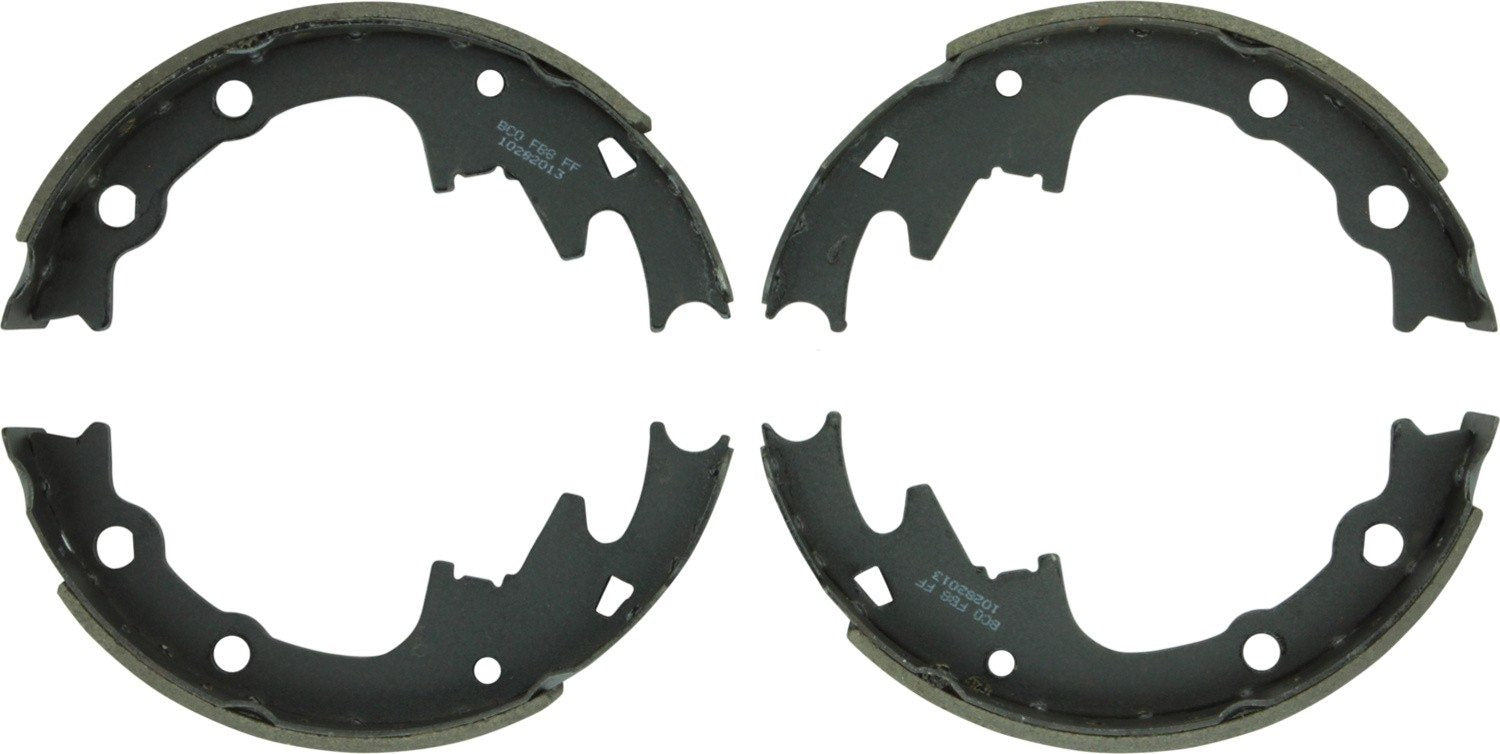 Bosch Drum Brake Shoe  top view frsport BS474