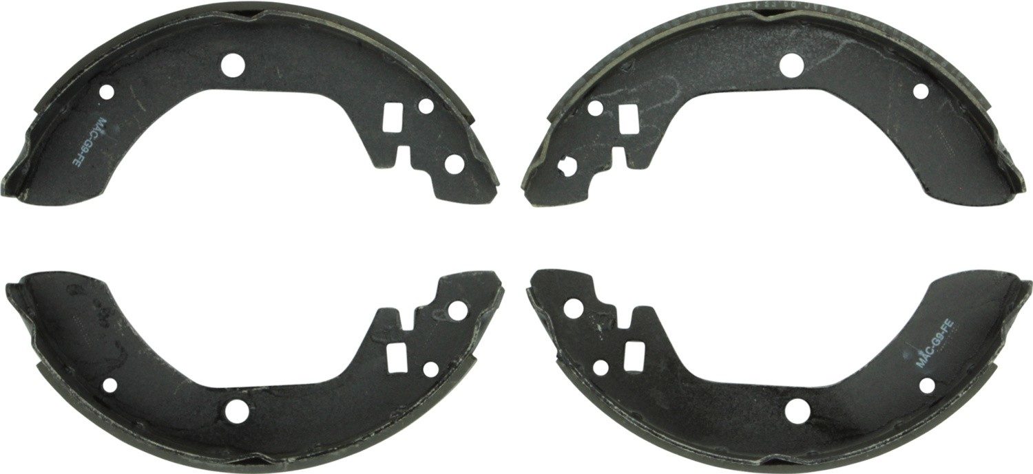 Bosch Drum Brake Shoe  top view frsport BS480